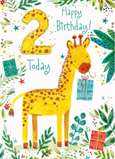 Picture of 2 TODAY BIRTHDAY CARD